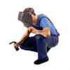 1/64 Painted People Figures Garage Scenes Movie Character Scne Accessory Train Scene Building