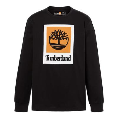 Stack Logo Casual Comfortable Soft Long Sleeve T-Shirt Men Tops TB0A5VBB001
