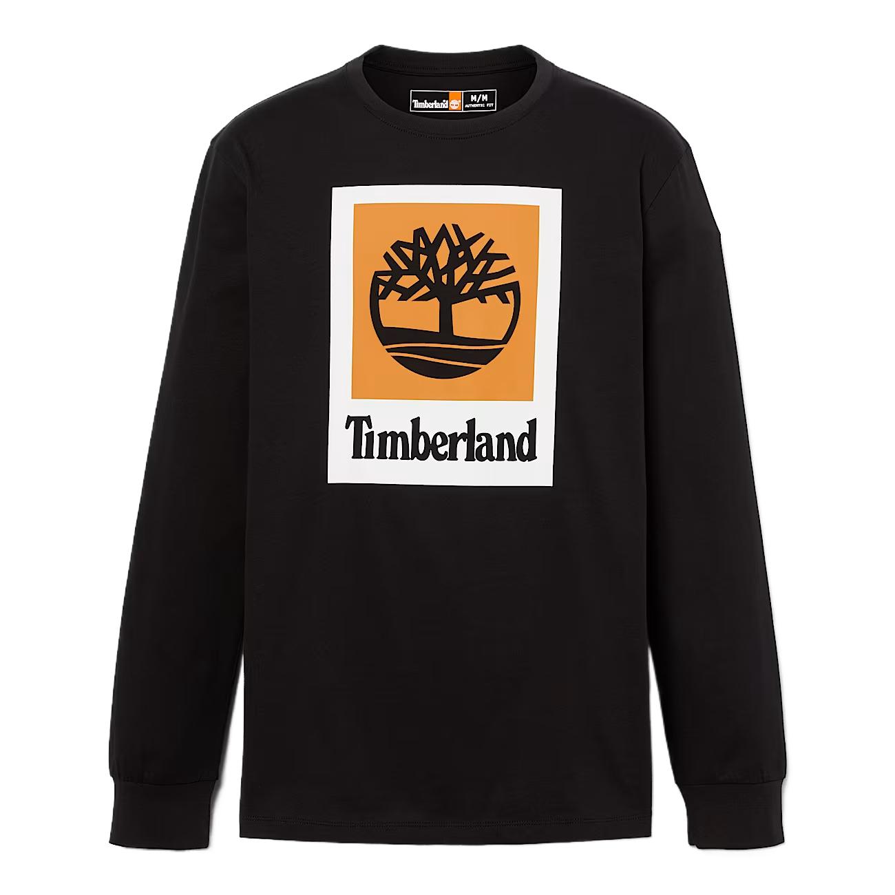 

Timberland Stack Logo Casual Comfortable Soft Long Sleeve T-Shirt Men tops TB0A5VBB001 S