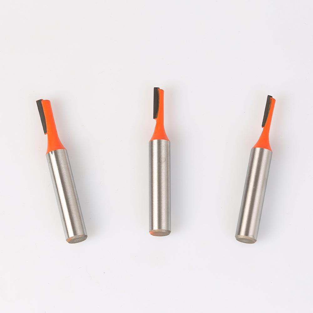 8 handle single blade straight knife slotting knife notch knife, trimmer head, woodworking milling cutter set