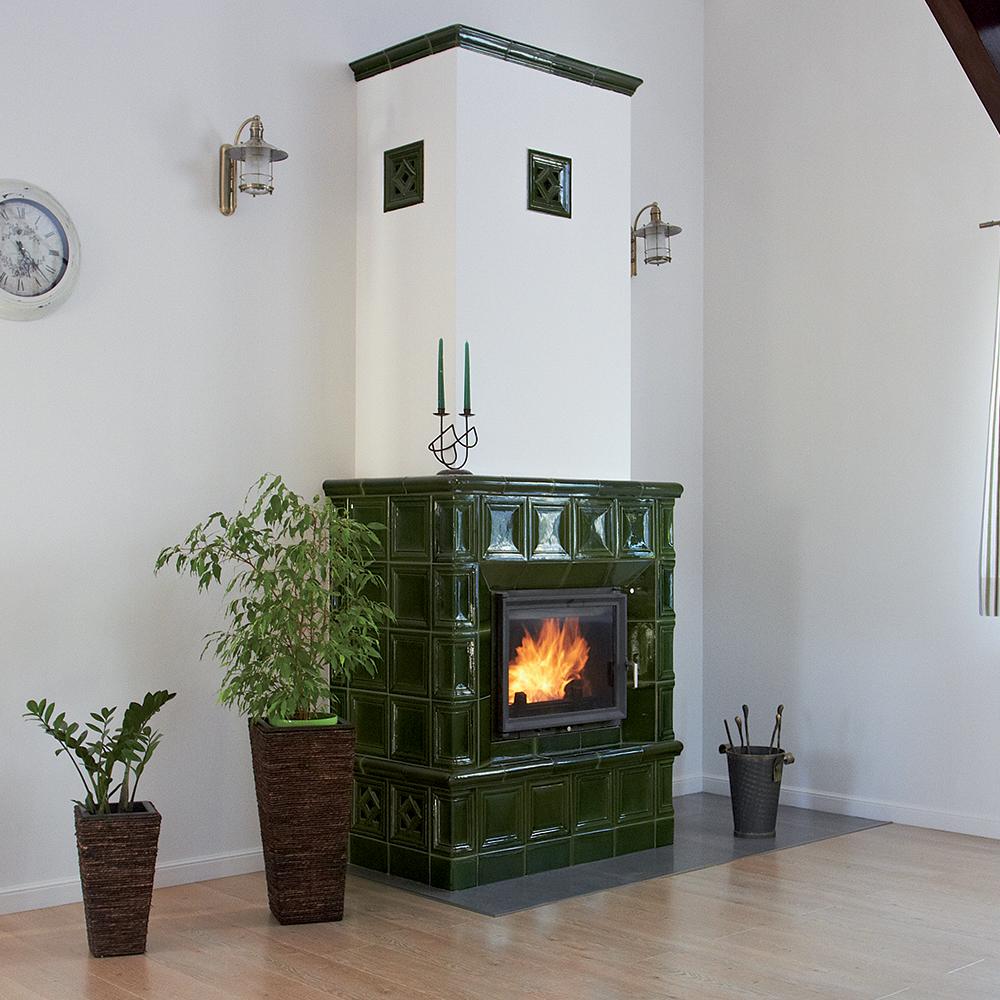 Kominek żeliwny KRATKI ZUZIA 15 kW Ø 200