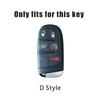 New Zinc Alloy Leather Car Key Case Cover For Jeep Grand Cherokee Compass Dodge Charger Chrysler 200 300 300C Auto Accessories AMN1