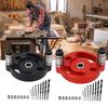 Round Hole Punch Locator Set Self Adaptive Centering Woodworking  Puncher with Drill Bushings Center Drill Locator