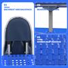 Gardening Work Seat Rolling Seat Height Adjustable Garden with Wheels Heavy Duty Tool Cart Storage Tray for Seniors Yard Patio Work 330