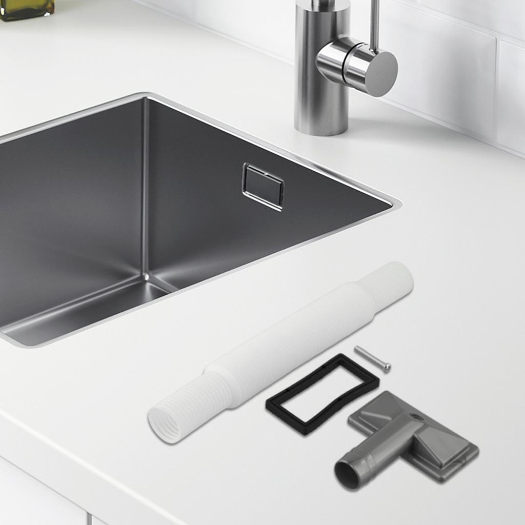 Regulowany Odpływ Przelewowy do Zlewu Kuchennego Wykonany z Odpornego na Erozję ABS