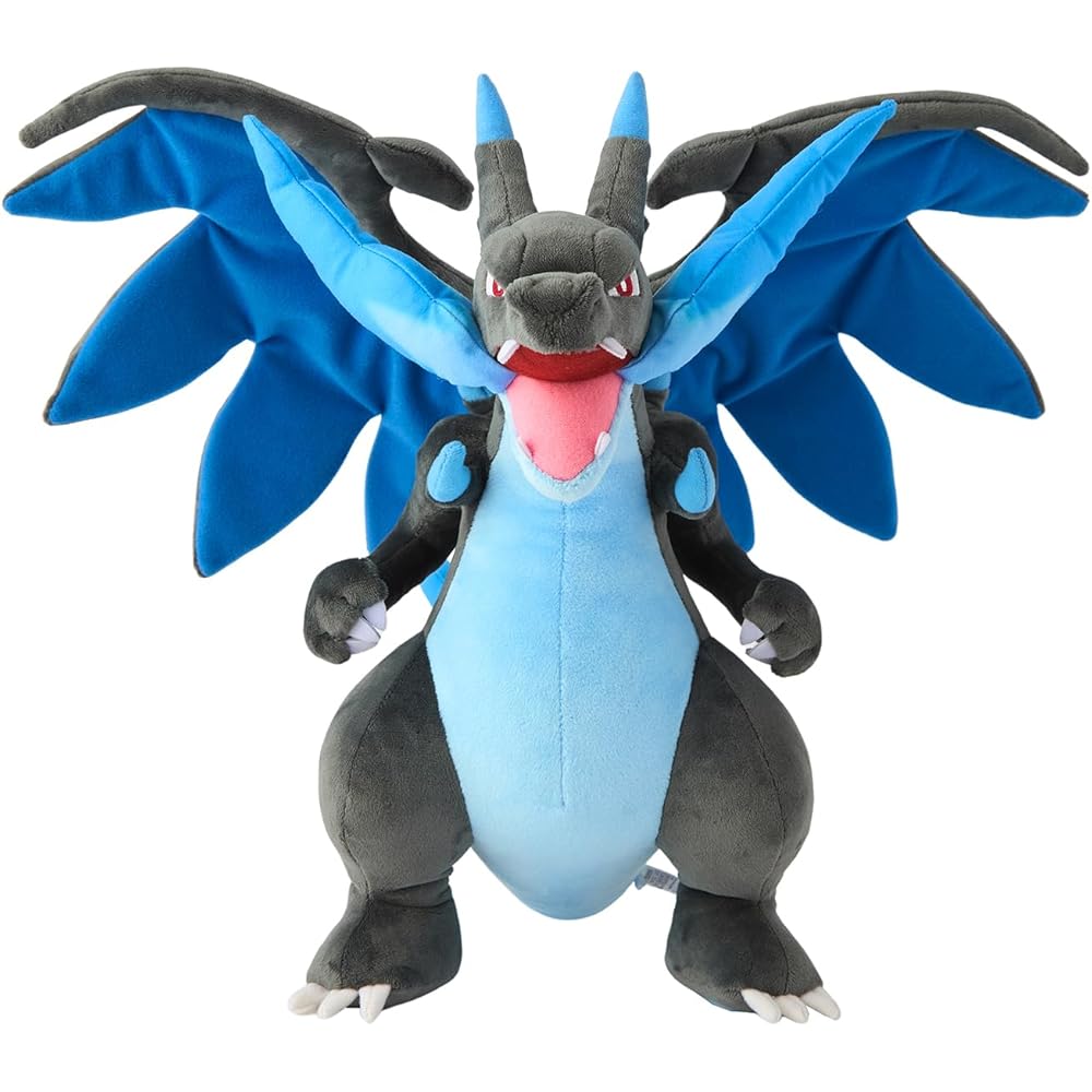 Pokemon Center Original Mega Charizard X Plush Toy