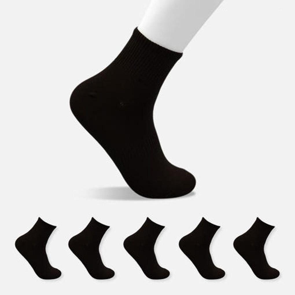 Everlast Korean Men's Comasa 30-count Medium-weight Socks 5-piece Set 250-270mm Bon-2586