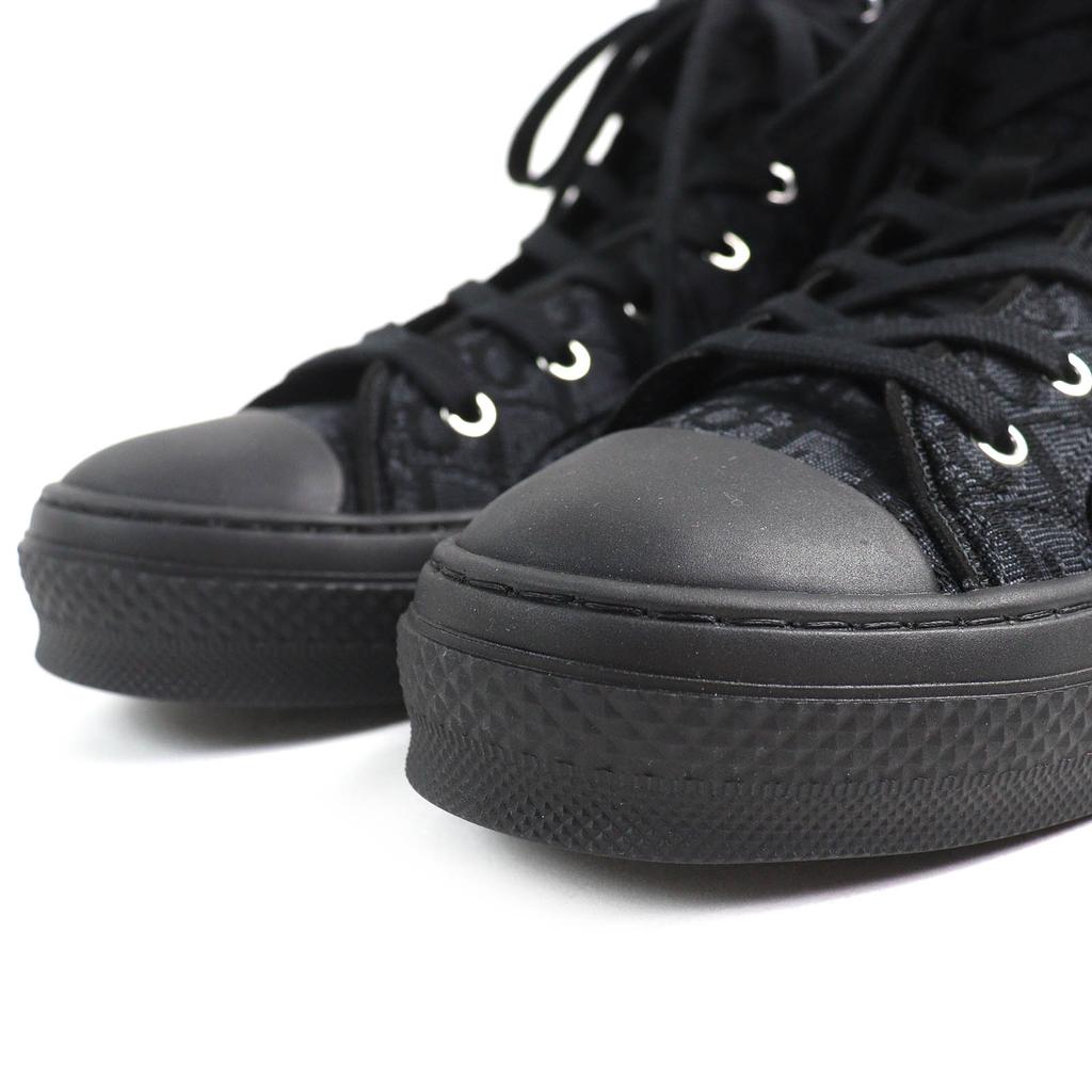 Pristine DIOR Sneakers alte B23 Logo Obliquo nere uomo 43 3SH126ZSA H969 Usate