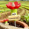 Bee Watering Station Flower-Shaped Resin Bee Water Feeder Outdoor Pollinator Drinking Station for Garden Bees Butterflies