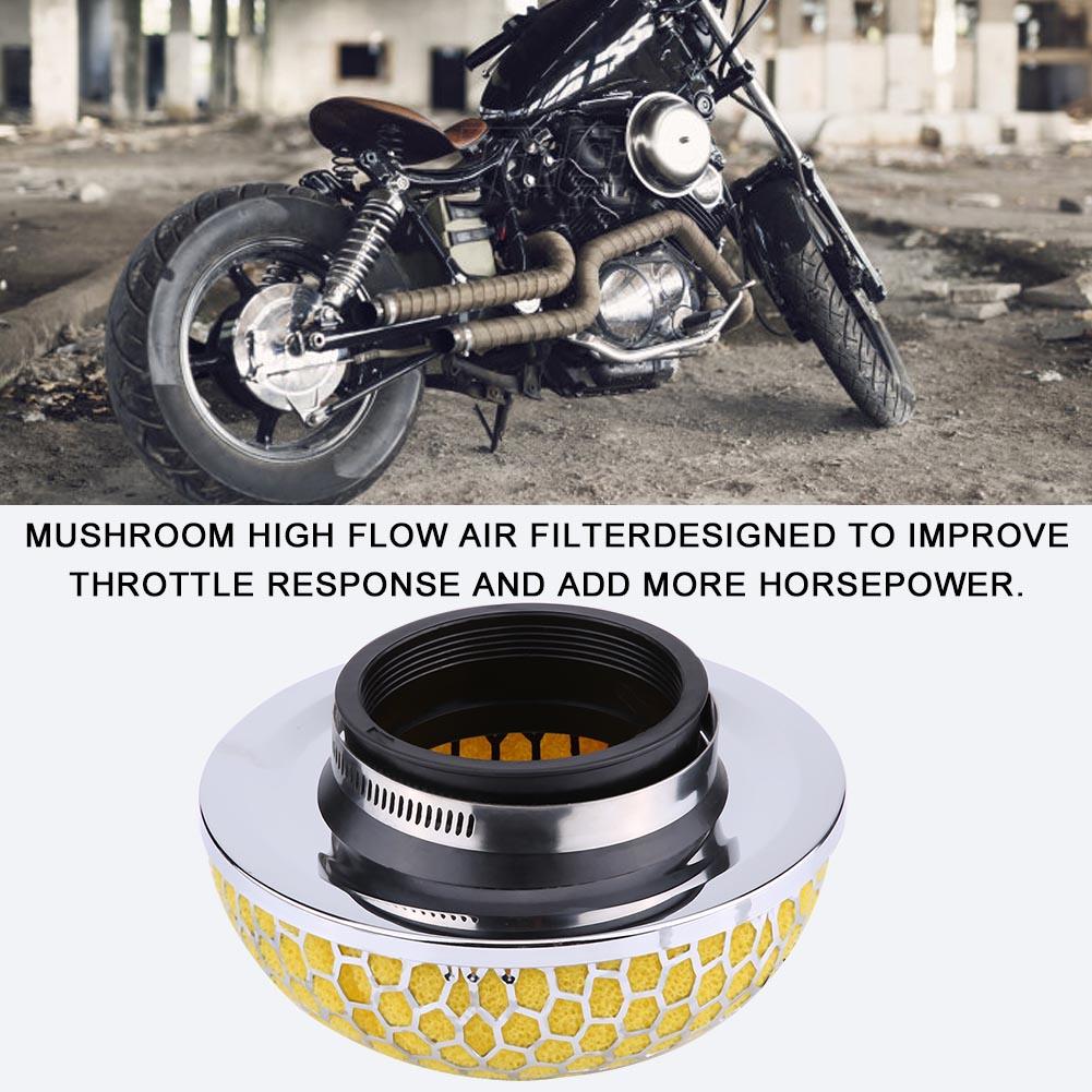 Čistič sání vzduchu do auta čistič houbové pěny s vysokým průtokem univerzální(Žlutá)