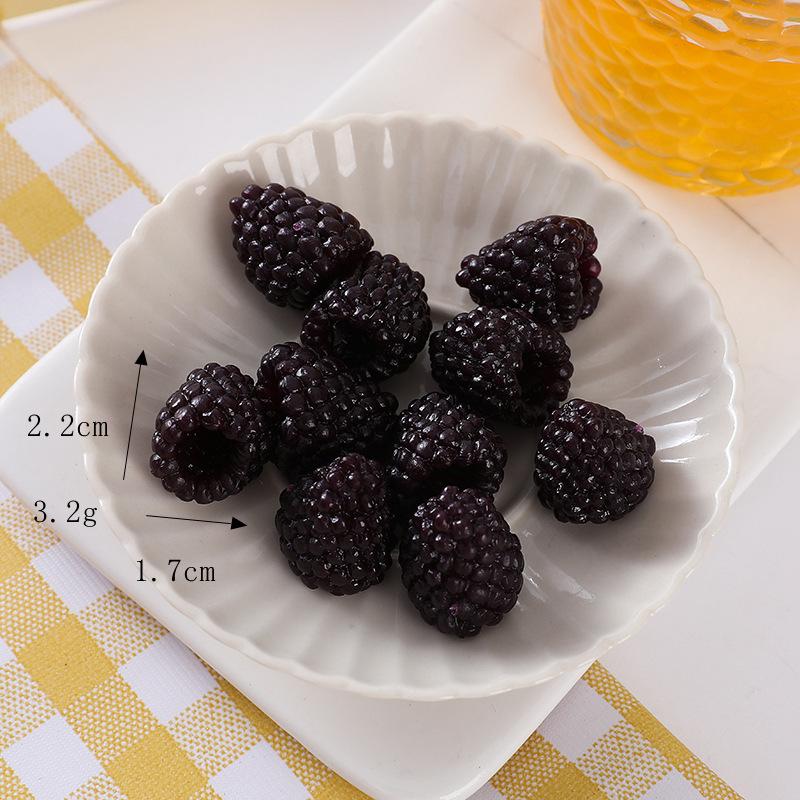 

Simulated Raspberry & Wild Strawberry Ornaments for Photography and Store Decoration