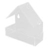 Window Bird Feeder with Suction Cup Window Acrylic Bird Feeding House Tray for Farm Garden