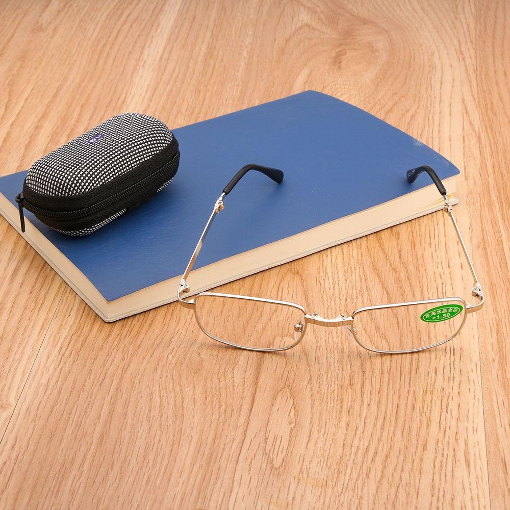 Unisex Foldable Eyewear Bifocal Reading Glasses Vision Care Eyeglasses +1.00~+4.0 Diopter