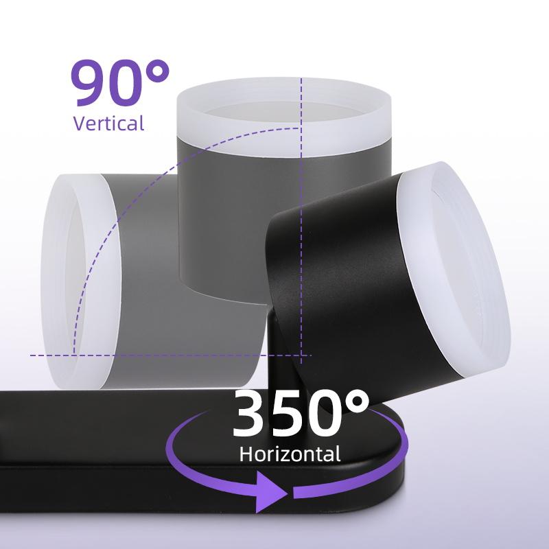 GX53 Led Ceiling Lamp 220V 3 Color Spot Lamps DownLight Replaceable Bulb Ceiling Spotlight for Living Room Kitchen Corridor