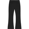 Fila 2023 Autumn New Simple Slim Fit Knitted Flared Pants Men Pants Black F11W348601FBK