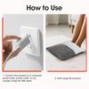 USB Foot Warmer Soft Plush Heating Pad with Detachable Inner Portable Washable Foot Heater for Home Office Use