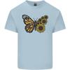A Sunflower Butterfly Unisexs Light Cotton TShirt