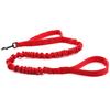 Dog Leash Double Handle Leashes for Dog Walking Reflective Dogs Chain Retractable Dogs Leash Nylon Elastic Chain for Pet Walker