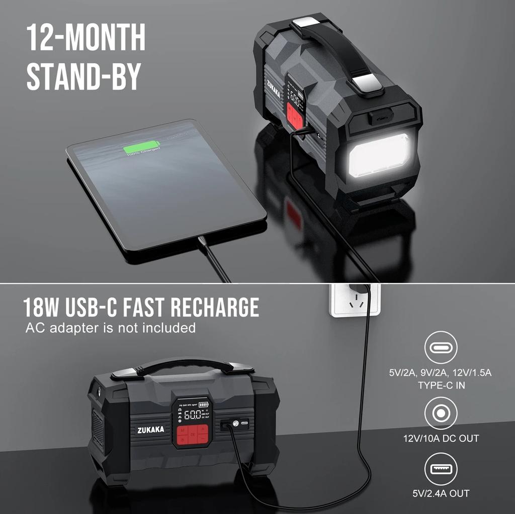 ZUKAKA Car Jump Starter Air Pump 150PSI Tyre Compressor 4000A Starter Device 26800mAh Power Bank Digital Inflatable Pump