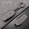 Car Key Case For BYD Yuan Plus ATTO 3 Song Han Pro Dmi Dolphin Seagull Seal U Leather Auto Accessories Keychain Key Cover Shell