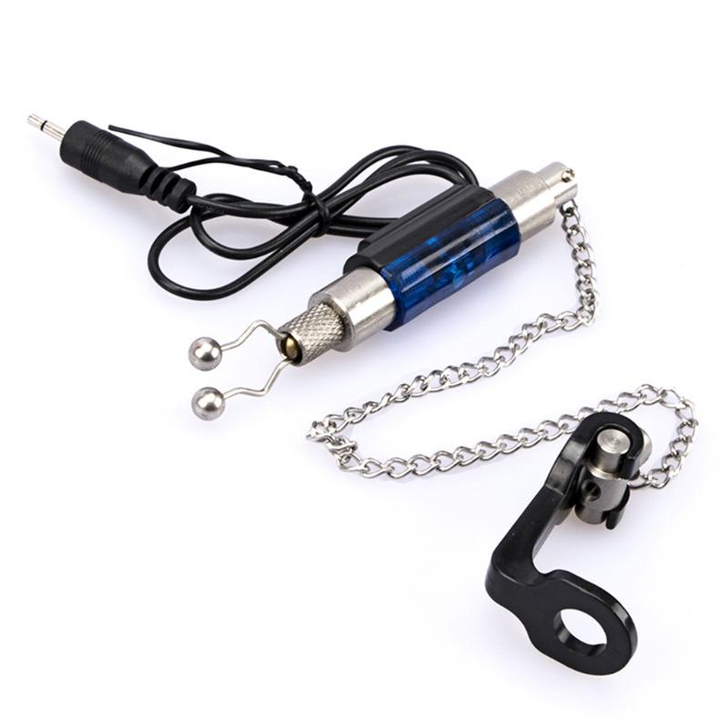 Fishing Biting Alarm Chain Hanger Indicator Electronic Fishing Baits Alarm LED Light Indicator Fishing Swingers Enduring