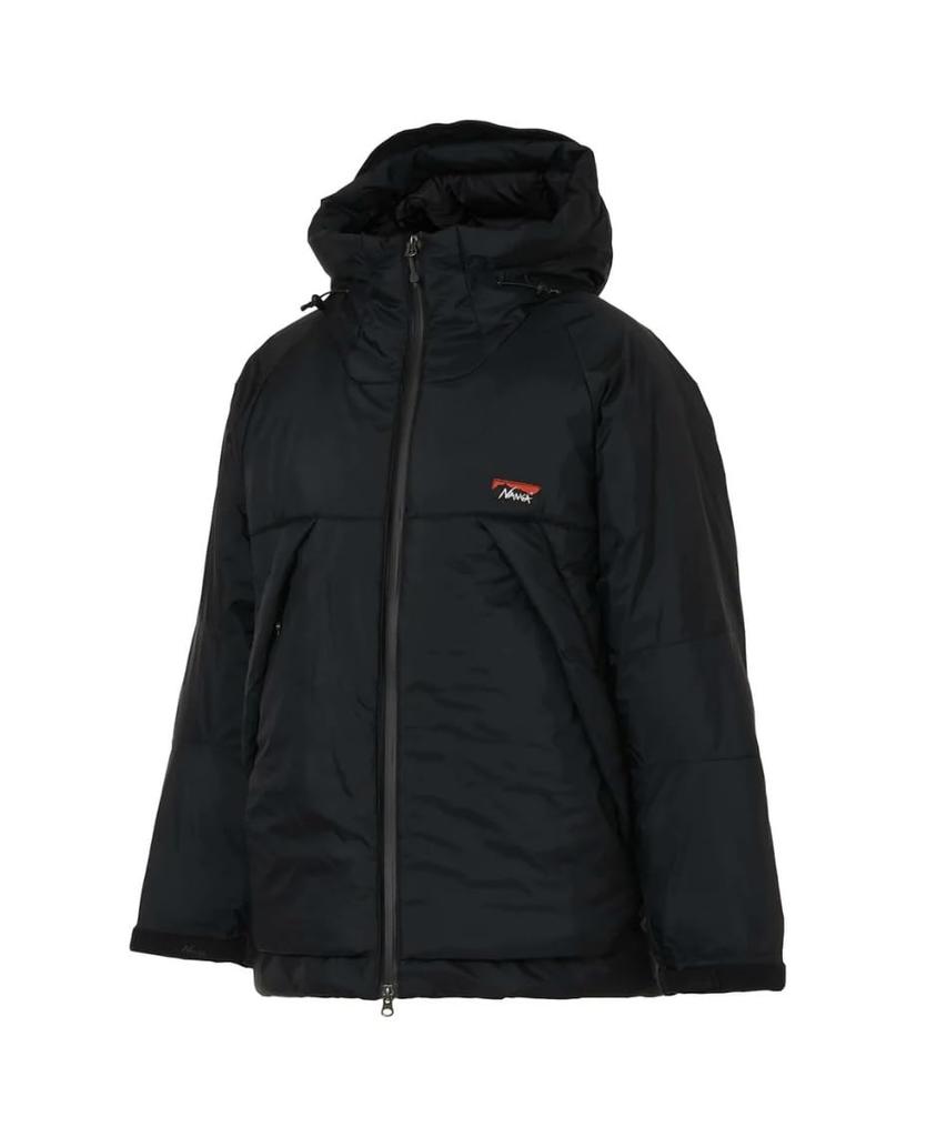 NANGA Aurora Down Medium Men's Jacket, Ibuki, 2341-1A001, Black,