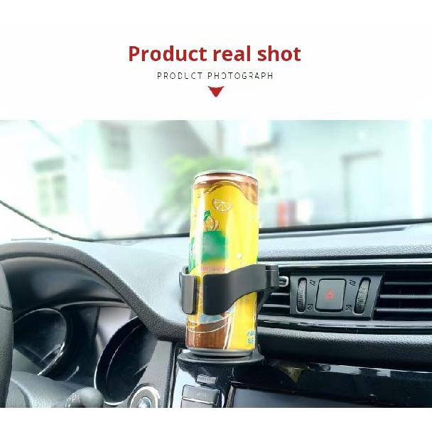 Car Cup Holder Air Vent Outlet Drink Coffee Bottle Holder Can Mounts Holders Beverage Ashtray Mount Stand Universal Accessories Cup Holders 5