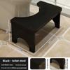 Sgabello per WC Standard per Adulti e Bambini Ausilio per Bagno in Materiale Legnoso