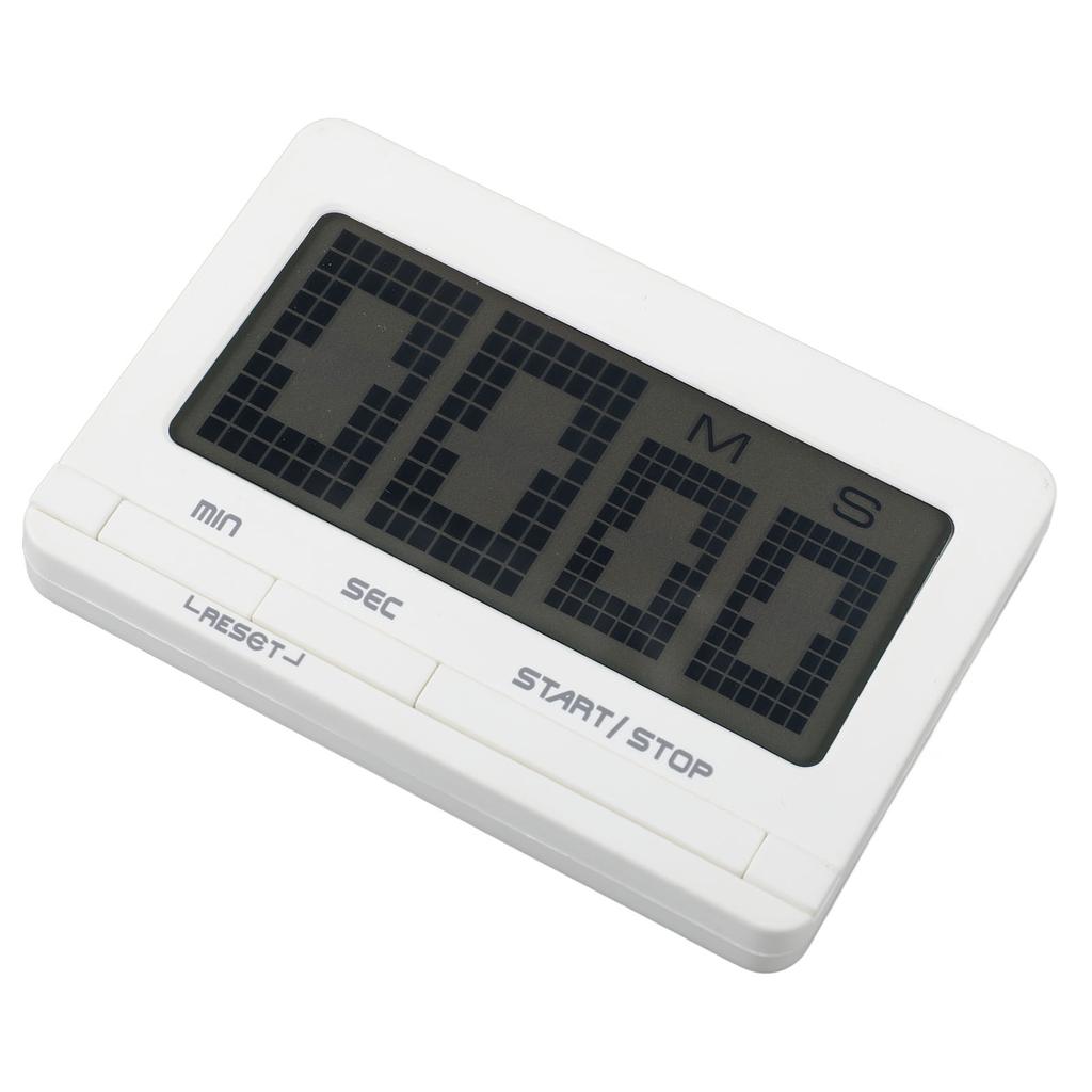 Digital Kitchen Timer Big Digits Magnetic Timer Backing Stand for Classroom Teacher Toothbrush Exercise Oven Baking