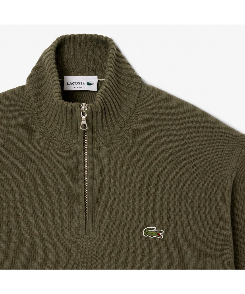 Lacoste Men'S Wool Half-Zip Sweater Ah3052-55N E9F