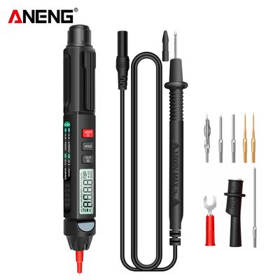 Tester digitálnych multimetrov ANENG Pen Multimeter 6000 s podsvietením LCD displeja