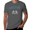 Cornley Polytechnic BLUE TShirt Minimalist Plain Crew Neck TShirt