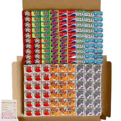 Marukawa Fountain Gum 6 Types 15 Pieces Each Marble Gum 3 Types 18 Pieces Each Total 144 Pieces Snack Bag Dags Large Capacity Assortment 10 Yen Gum