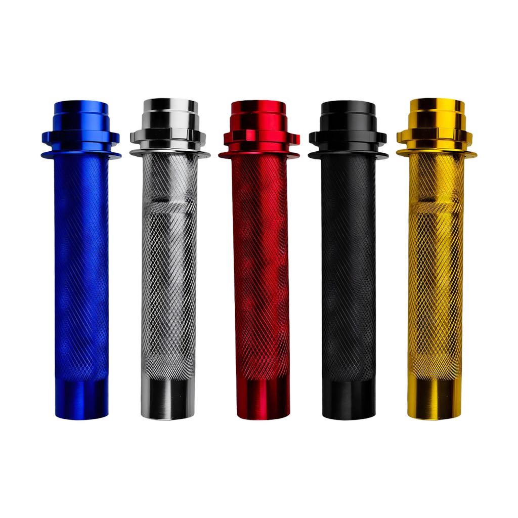 Aluminum Motorcycle Throttle Grip with Ergonomic Design Handlebar Grip for Better Handling & Long Lasting Durability
