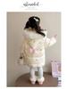 2025 Winter Girls' Long Down Jacket - Thick, Fashionable, and Stylish for Toddlers and Girls