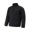 Wade Series Letter Zipper Stand Collar Comfortable Breathable Versatile Casual Down Jacket Men Jacket Black AYMU557-1