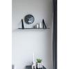 House Nordic Shelf with Leather Straps Lila Black 442799
