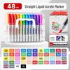 Soft Tip Acrylic Marker Pen Set for Kids' Art - Stackable, 60 or 80 Colors