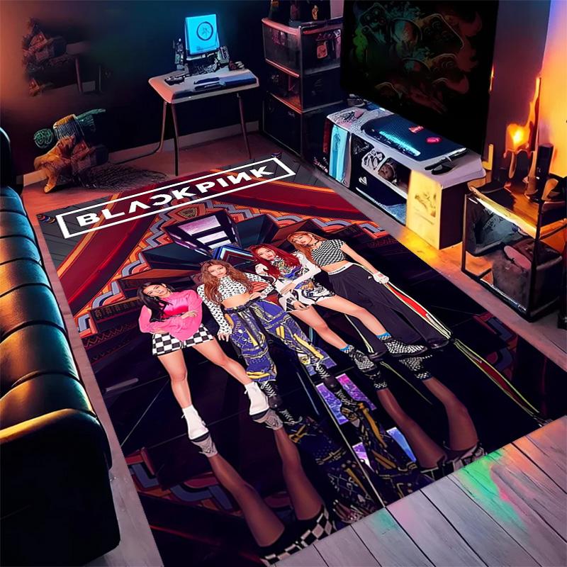 Blackpink: Global Icons Music Style carpet Doormat Suitable for all seasons Doormat Fashion Room