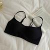 Invisible Low-neck Seamless Thin Chest Gathering Jelly Strip Lifting Square Collar Thin Bra Cover