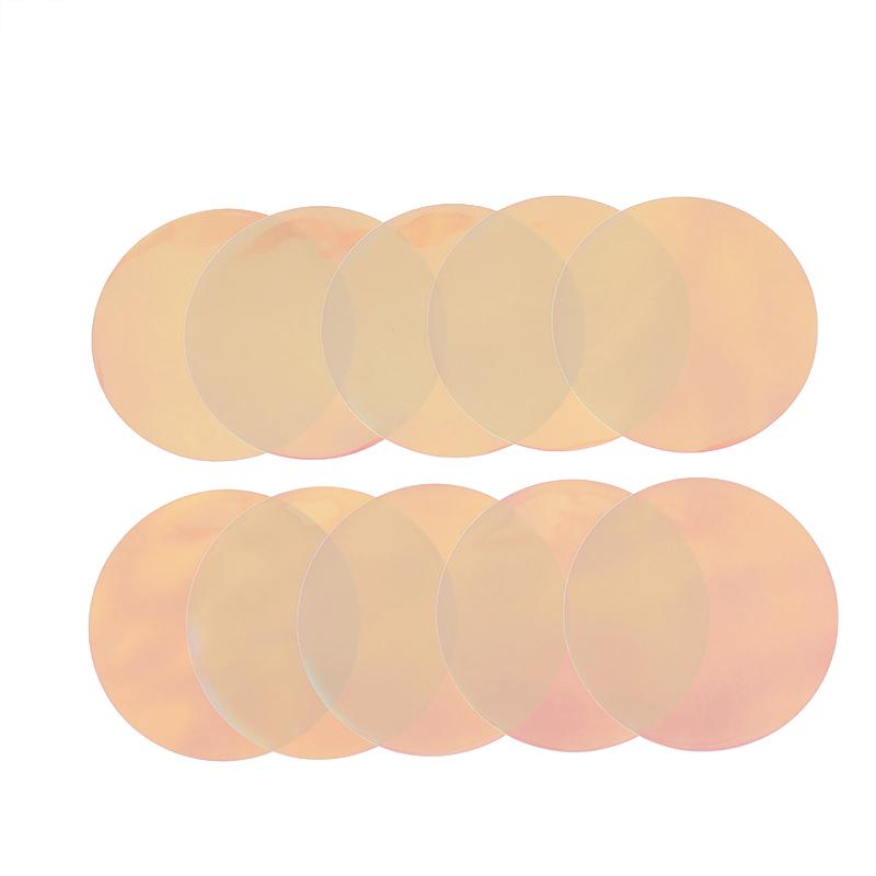 5/10Pcs 10Cm Lamp Color Correction Film Self Adhesive Transparent Filter Sheets Light Gel For Headlights Bedrooms Living Rooms