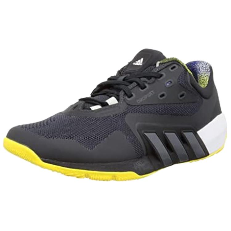 adidas Dropset Carbon Beam Giallo Scarpe da Ginnastica da Uomo Nero Core-Black GW3903