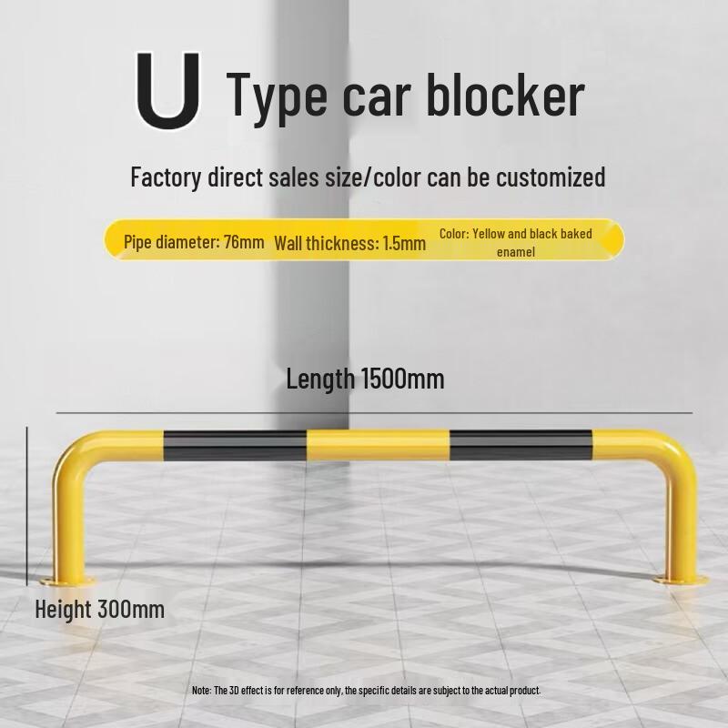 Steel Pipe Parking Bollard