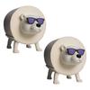 1/2Pcs Tissue Paper Roll Storage Holder Polar Bear Shape