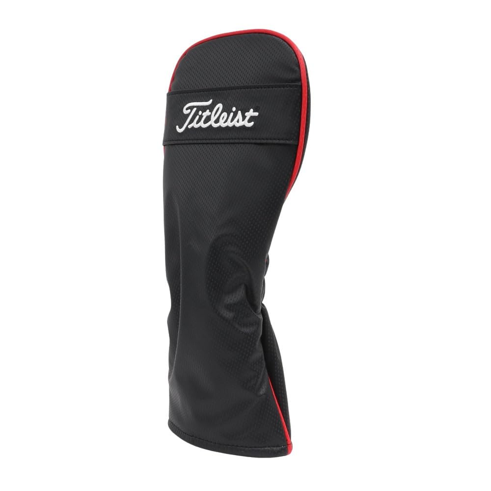 Titleist Performance Classic JE Headcover for Driving, TA23PCJEHC BKRD, Black X Red