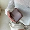 Korean Ins Style Fashionable Women's Short Square Bag Simple Chain Cross-body High-end Card Change Purse