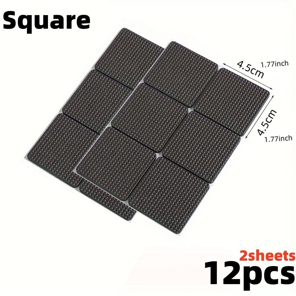12/180pcs Seat Furniture Silent Pads Table Chair Foot Protection Multi-functional Sticky Mat Set Anti-Slip Home Floor Protector