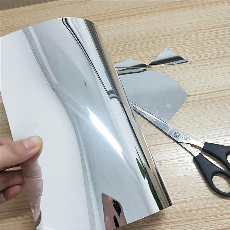 High Definition Mirror Stickers That Won't Shatter, Soft Mirror Self-adhesive Sheets, Mirror Paper, Mirror Wall Stickers