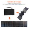 EESBAO 60W-100W Solar Charger Foldable Portable Power Bank W/USB+DC Outputs  Emergency Backup for Phone Outdoor Camping