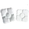 Ceramic Five-Compartment Fruit Platter for Household or Commercial Use